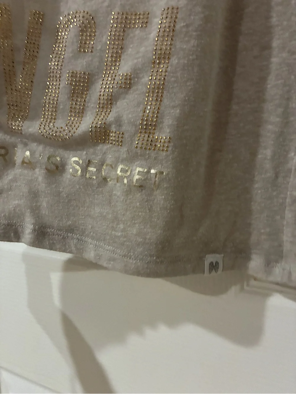 victoria’s secret vintage y2k angel bling bedazzled tank top